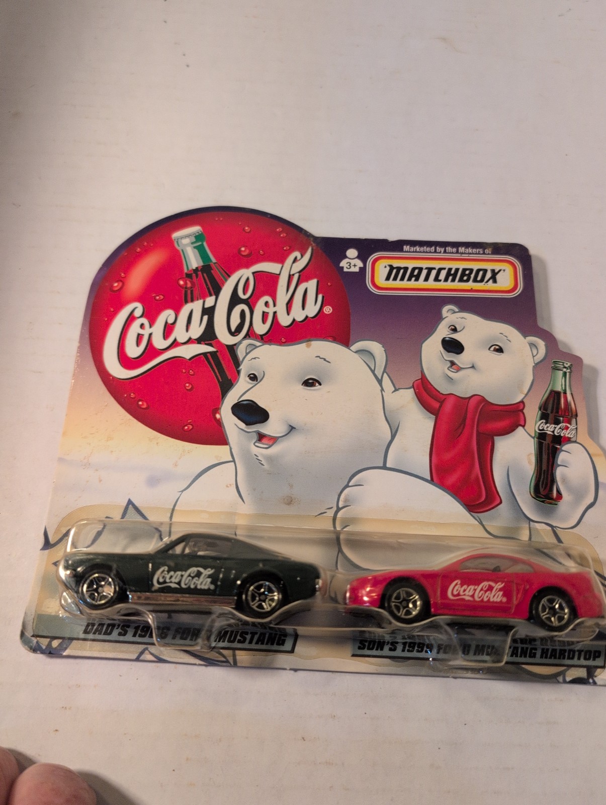Coca-Cola Matchbox Die-cast Cars Set 1999 Red & Green Original Soda Theme
