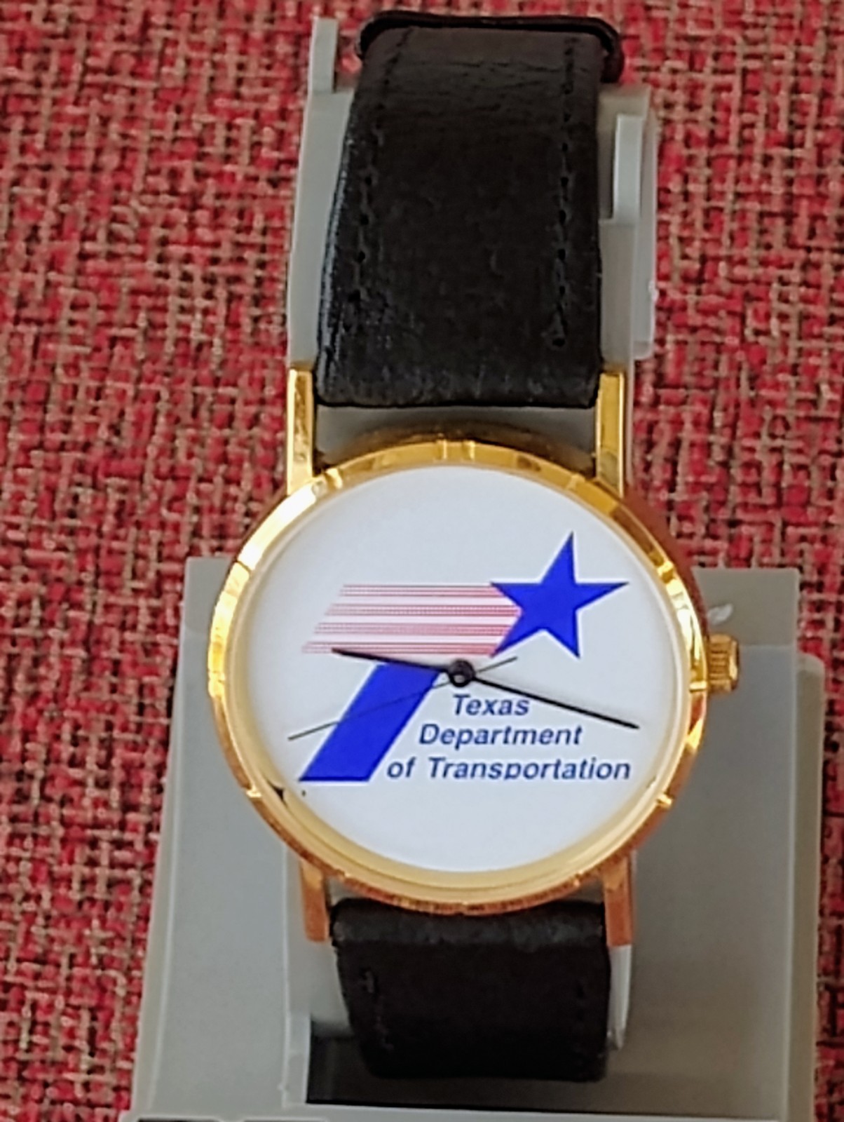 Vintage TxDOT Watch - Time Zone New Old Stock 1990s Texas Dept of Transportation