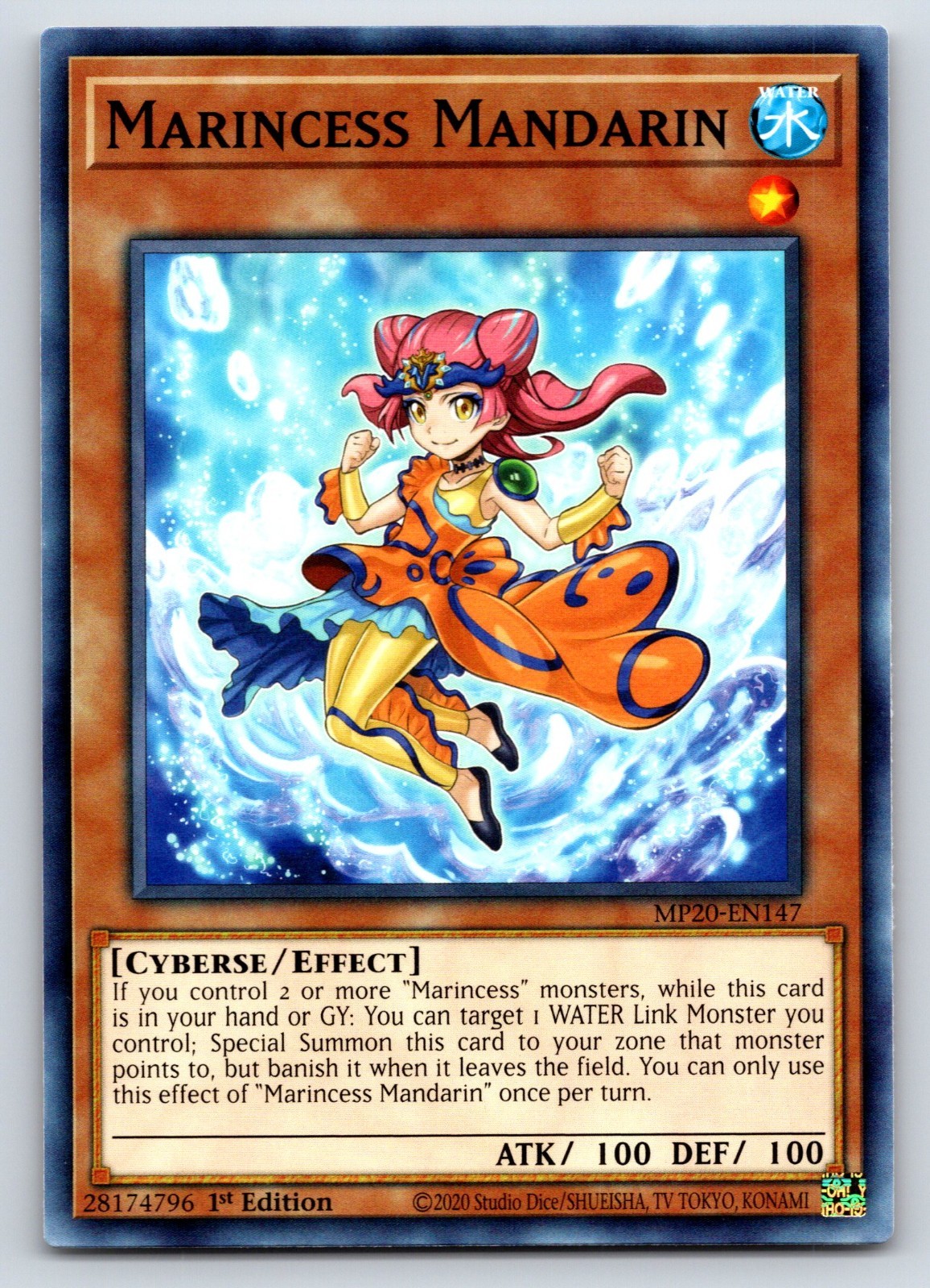 Marincess Mandarin - MP20-EN159 - Common - 1st Edition - NM Marincess Mandarin - MP20-EN159 - Common - 1st Edition - NM