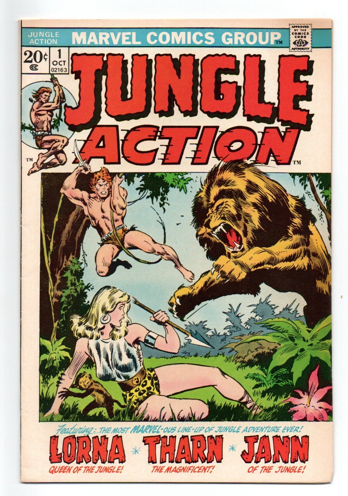 Jungle Action #1 (Marvel Comics October 1972) Jungle Action #1 (Marvel Comics October 1972)