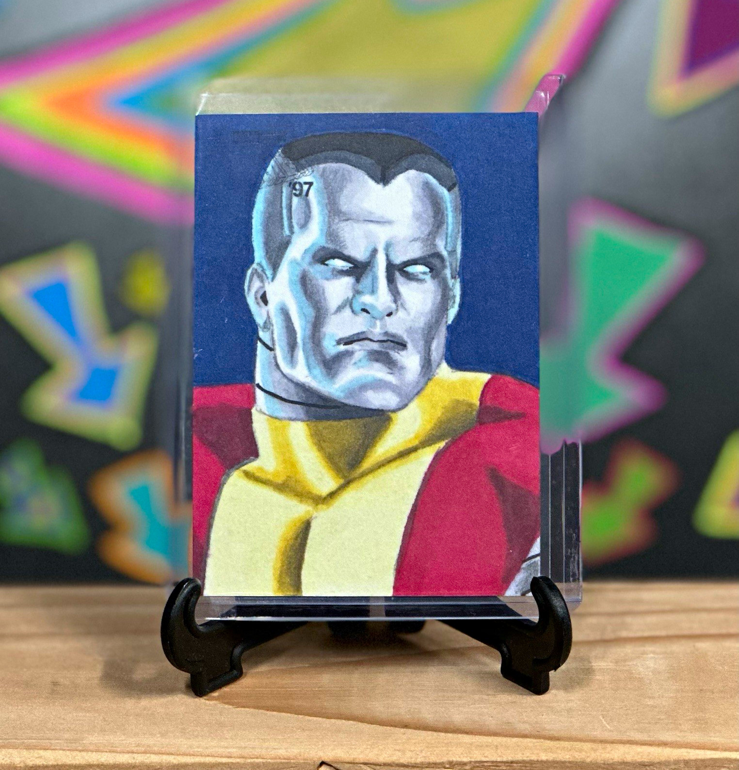 2025 Topps Finest X-Men ‘97 Colossus #1/1 Sketch Card & Auto Jason Christner 2025 Topps Finest X-Men ‘97 Colossus #1/1 Sketch Card & Auto Jason Christner