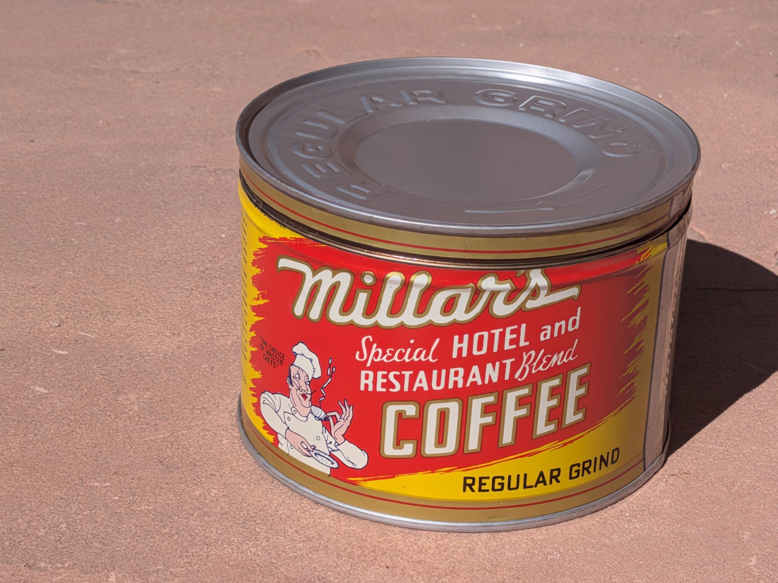 Vtg. 1940's Rarest Millar's Coffee Tin Mint Condition w/Lid $125 Vtg. 1940's Rarest Millar's Coffee Tin Mint Condition w/Lid $125