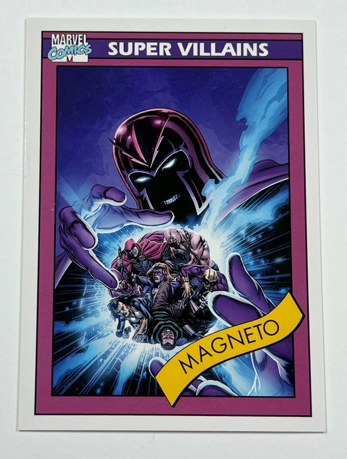 UD 2015 MARVEL FLEER RETRO 1990 Magneto #6 *Near-Mint/Mint