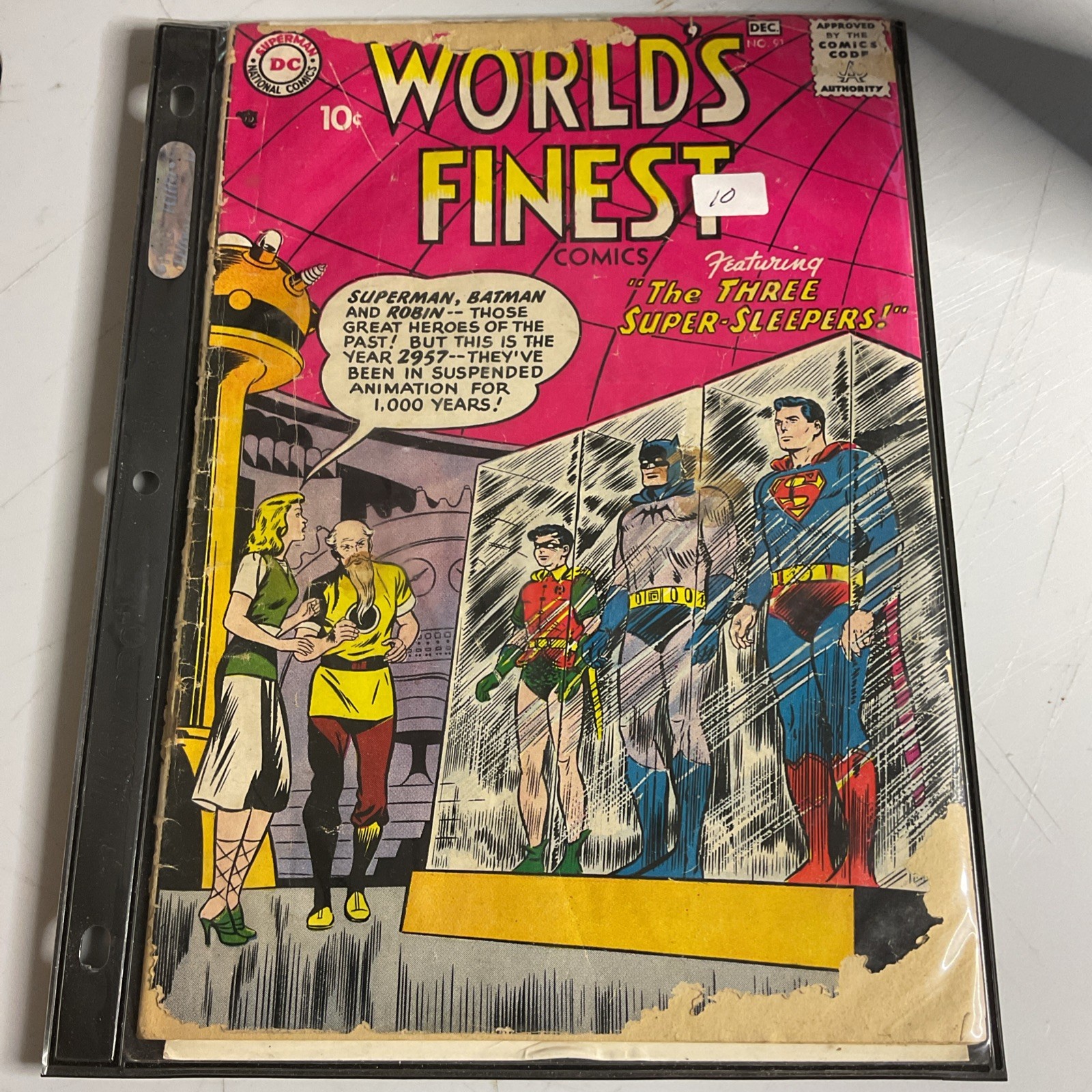World\'s Finest Comics #91 FR 1.0 1957 World\'s Finest Comics #91 FR 1.0 1957