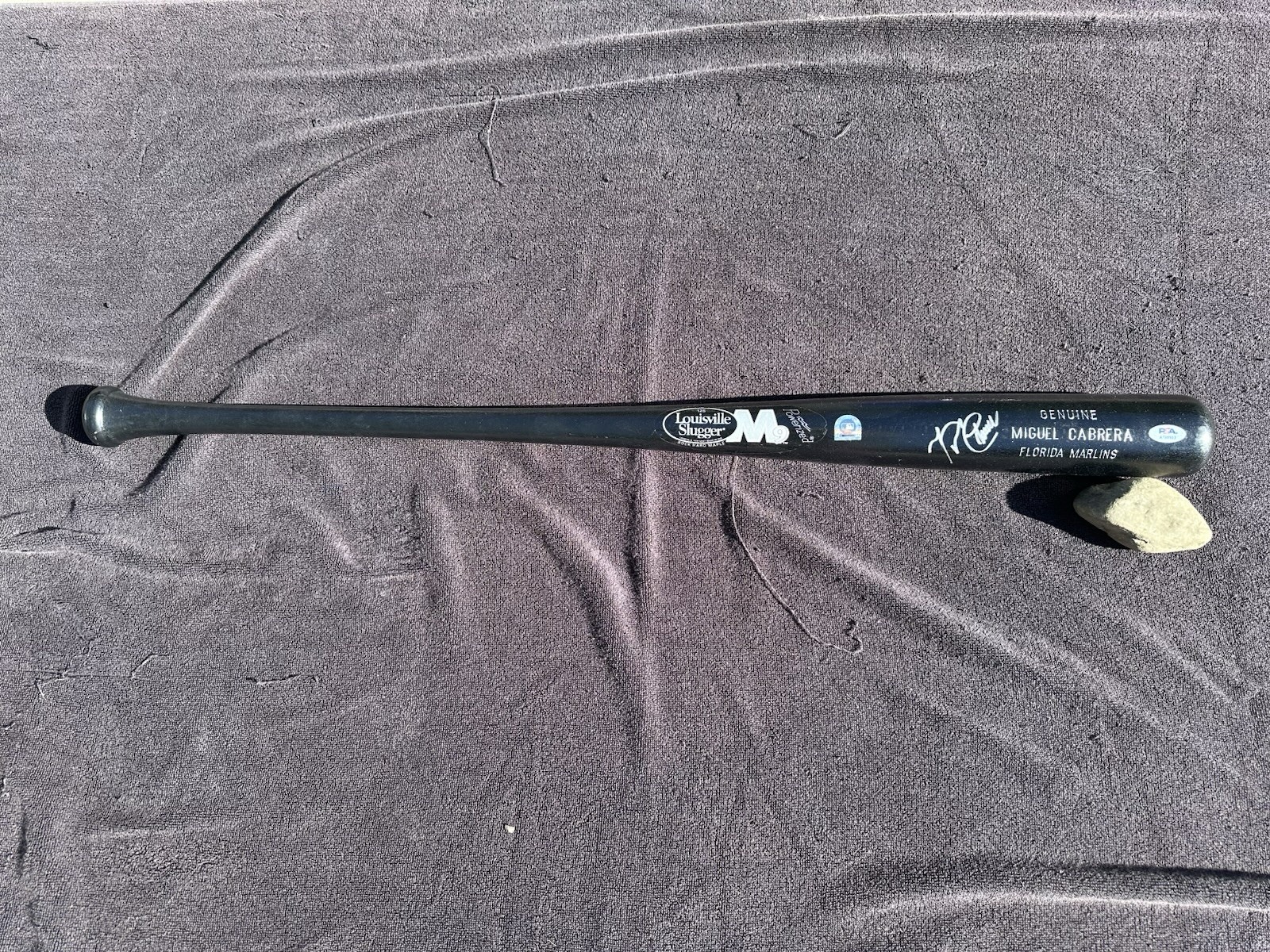 Miguel Cabrera Authentic Signed Louisville Slugger M9 Rock Hard Maple PSA LOA Miguel Cabrera Authentic Signed Louisville Slugger M9 Rock Hard Maple PSA LOA