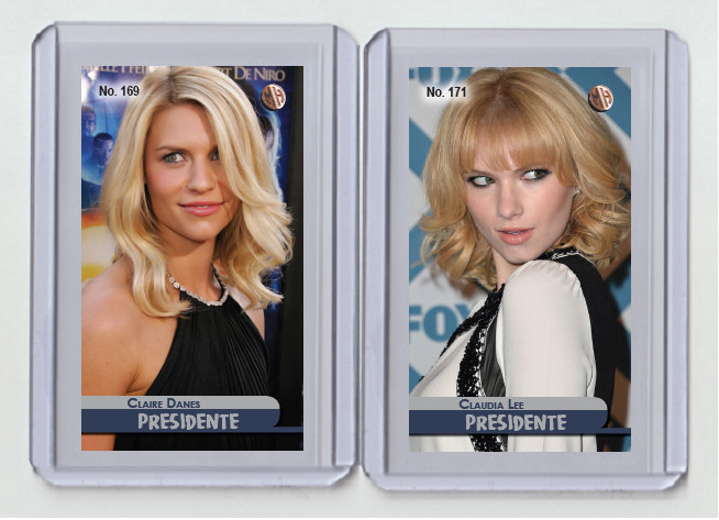 Claire Danes rare MH Presidente #'d 2/3 Tobacco card no. 169 Claire Danes rare MH Presidente #'d 2/3 Tobacco card no. 169