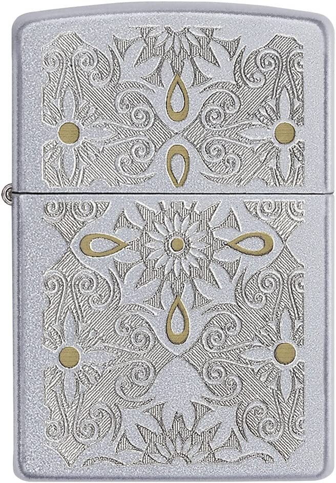 Zippo 28457 Classical Curve Satin Chrome