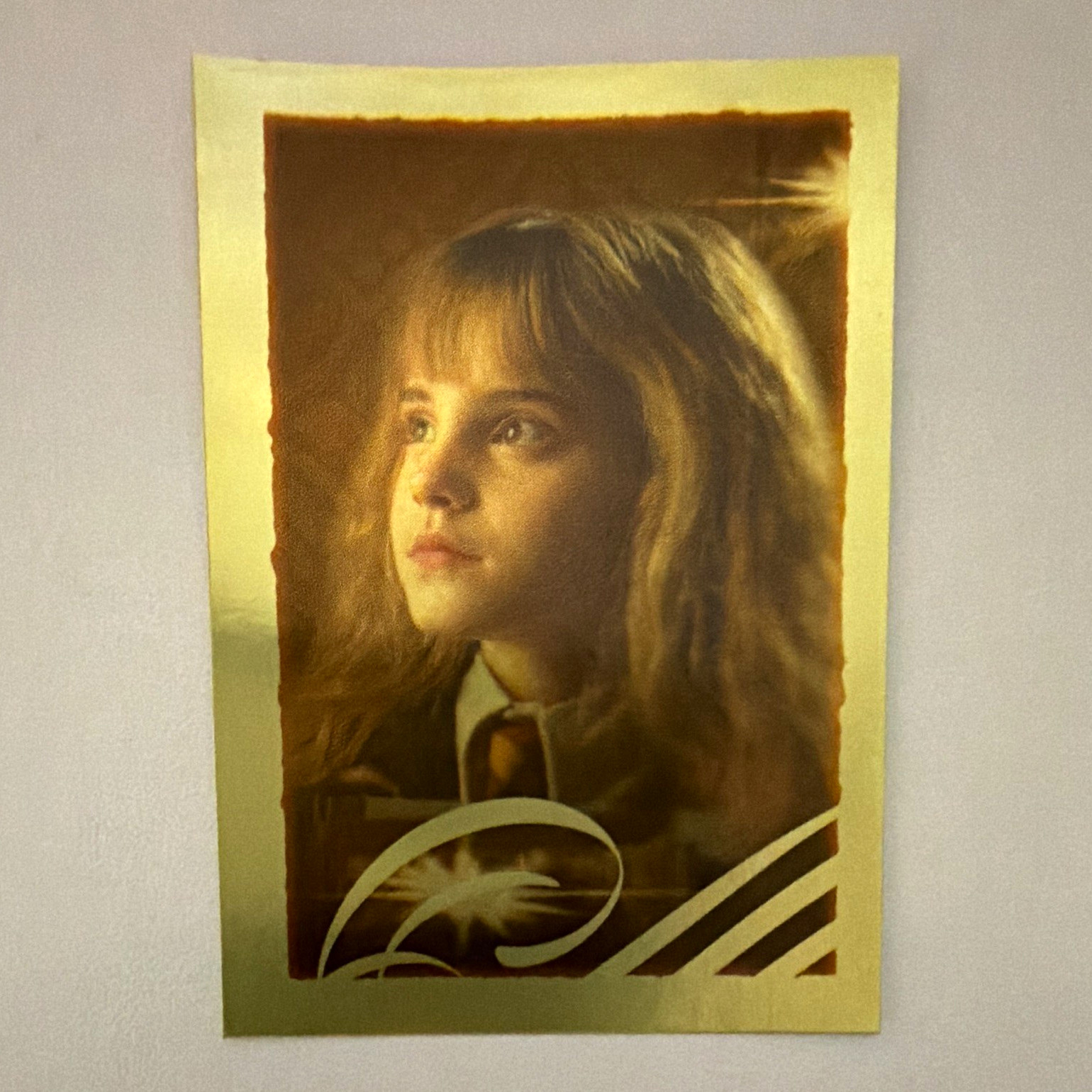 Panini Harry Potter Philosopher’s Stone Sticker #69 Hermione Granger Gold Panini Harry Potter Philosopher’s Stone Sticker #69 Hermione Granger Gold