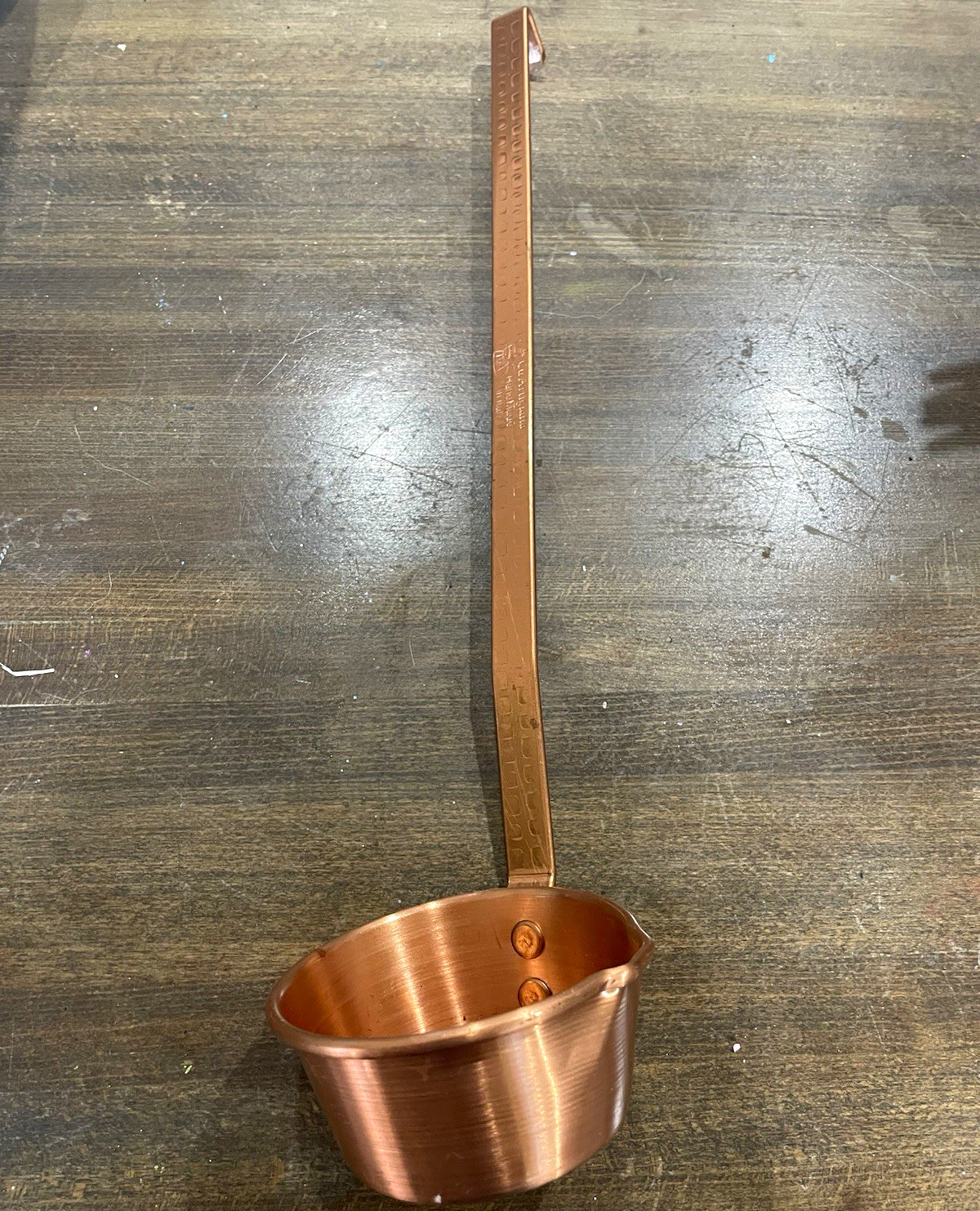 Cu Artigiana Handmade Copper Cup Decor, Decorative Use Only copper ladle Cu Artigiana Handmade Copper Cup Decor, Decorative Use Only copper ladle