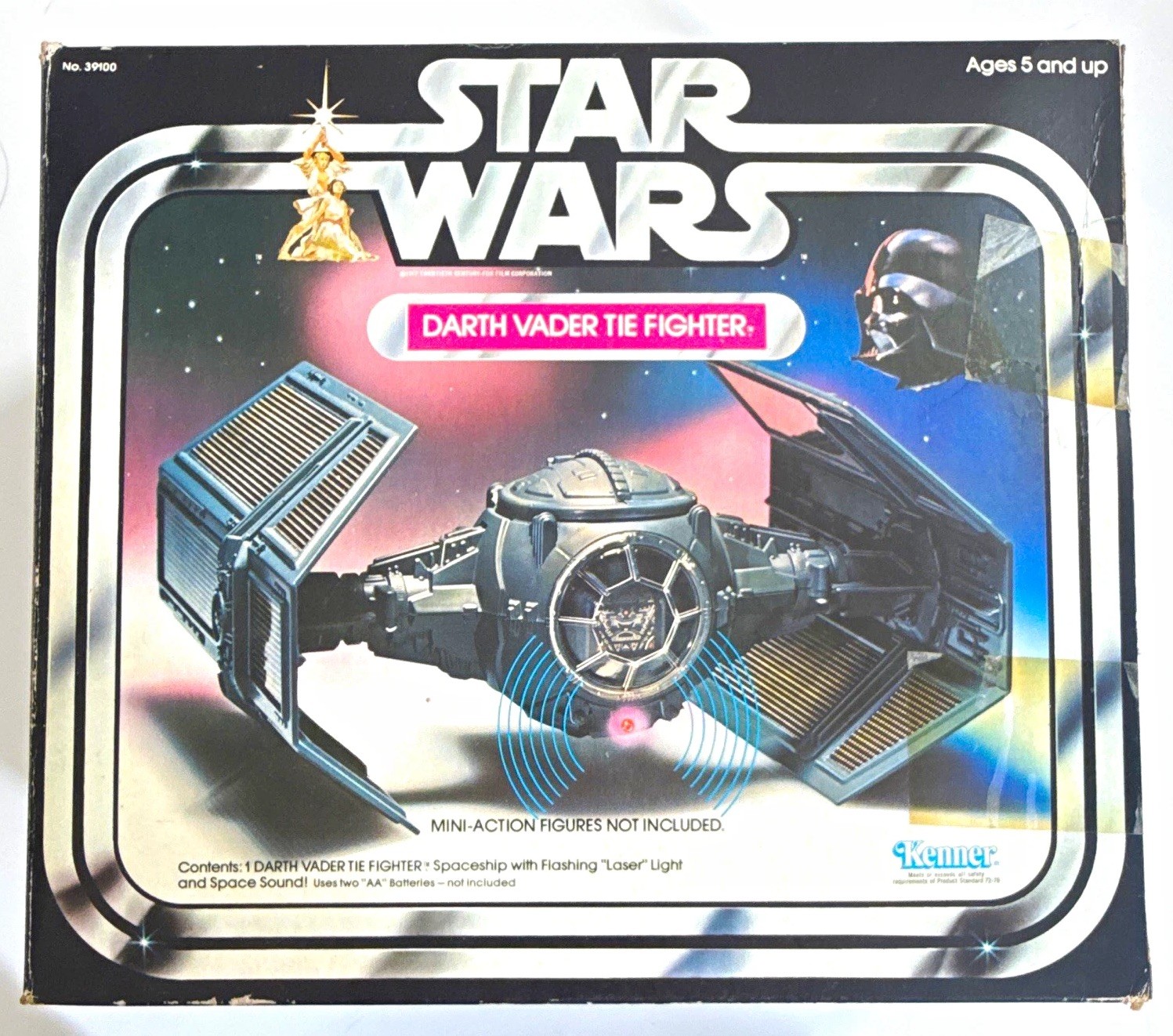 Vintage 1978 Kenner Star Wars Darth Vader TIE Fighter Empty BOX ONLY Original Vintage 1978 Kenner Star Wars Darth Vader TIE Fighter Empty BOX ONLY Original