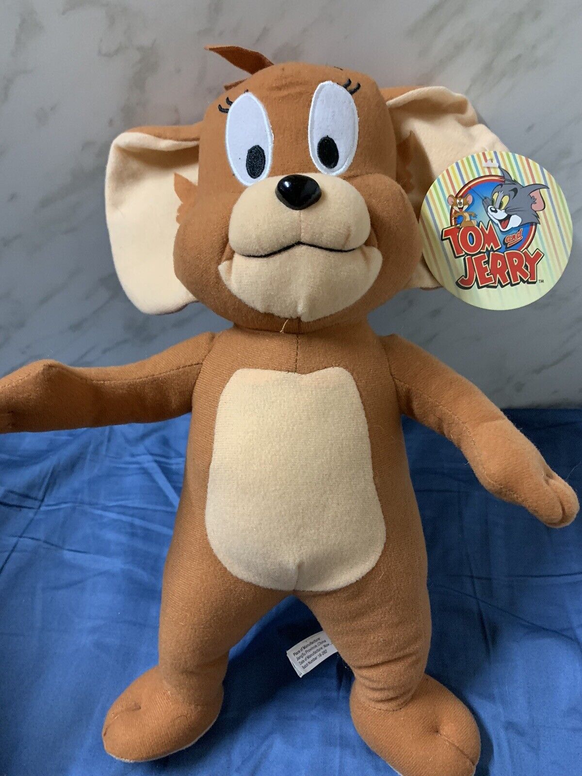 Tom And Jerry 2016 Jerry Mouse 14” Plush Toy Factory NWT
