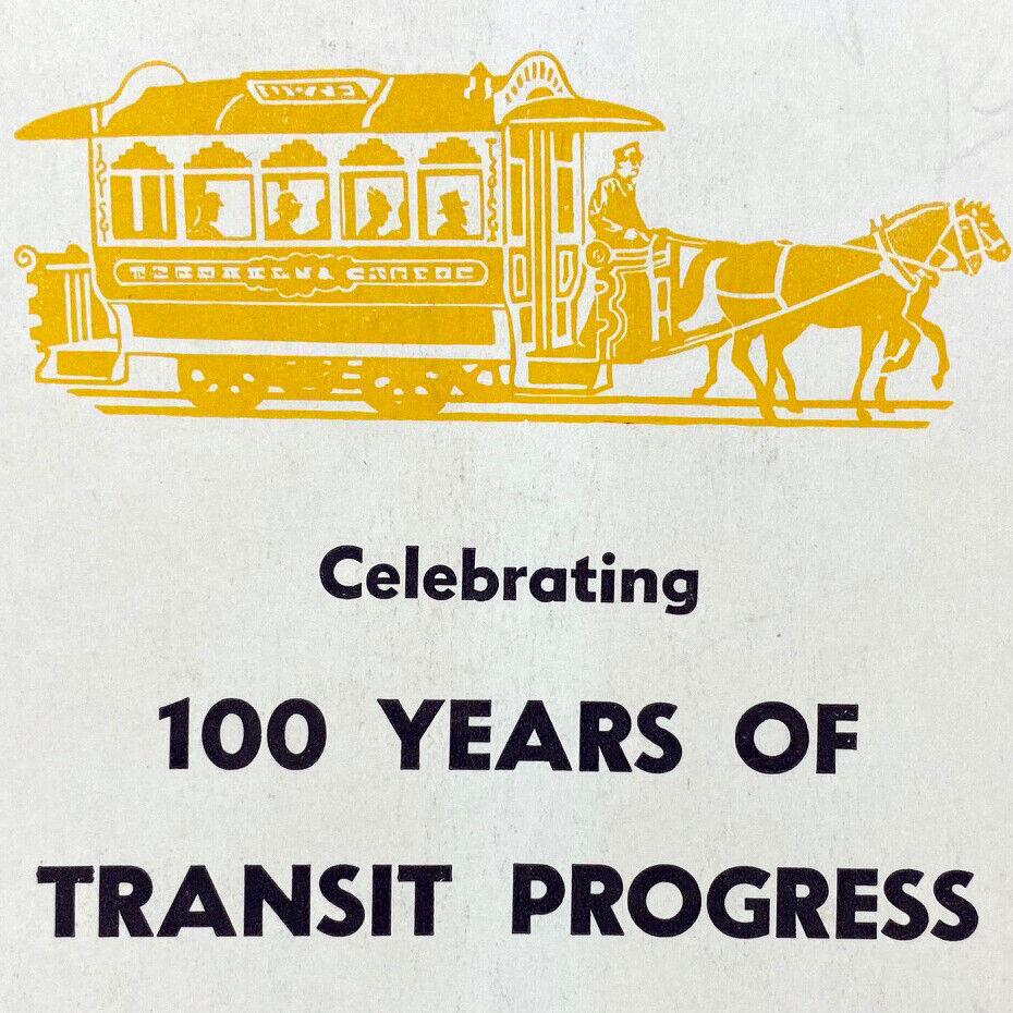 Original 1951 Transit Progress Day American Association ATA Publicity Promo Kit