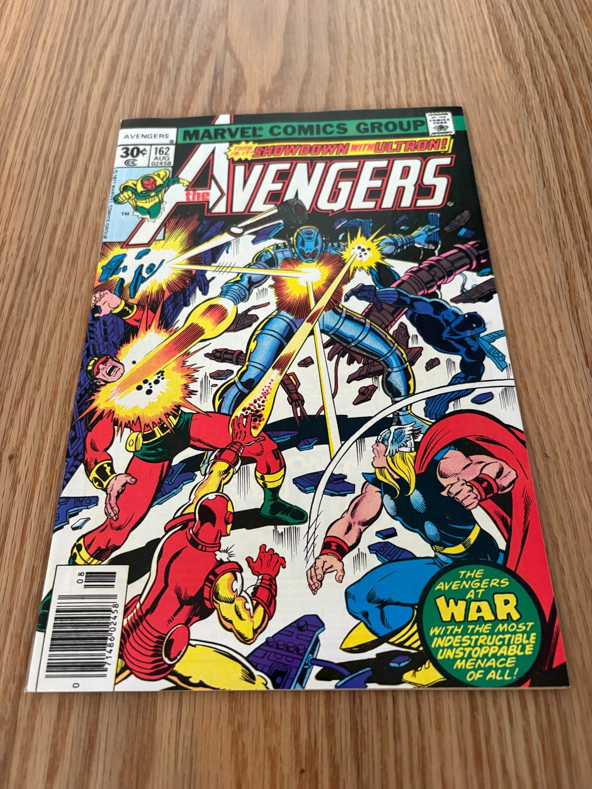 Avengers 162 NM+ 9.6 High Grade Iron Man Captain America Thor Doomsday Avengers 162 NM+ 9.6 High Grade Iron Man Captain America Thor Doomsday