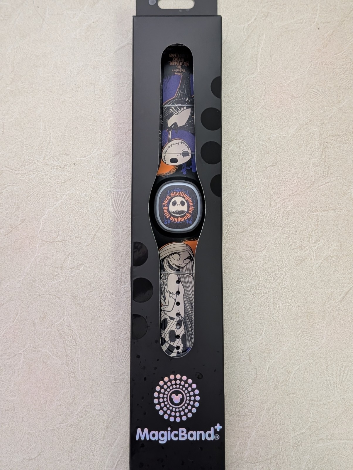 Disney Parks Jack Skellington and Sally NBC Magic Band Plus New Unlinked 2026 Disney Parks Jack Skellington and Sally NBC Magic Band Plus New Unlinked 2026