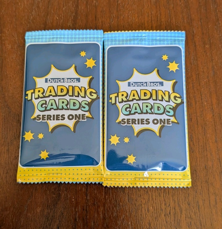 Dutch Bros Brothers Trading Cards Series One Sealed 2 Packs Dutch Bros Brothers Trading Cards Series One Sealed 2 Packs