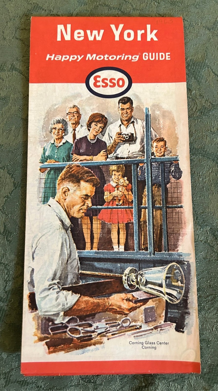 1964 Esso New York State Happy Motoring Guide Roadmap Good Condition 1964 Esso New York State Happy Motoring Guide Roadmap Good Condition