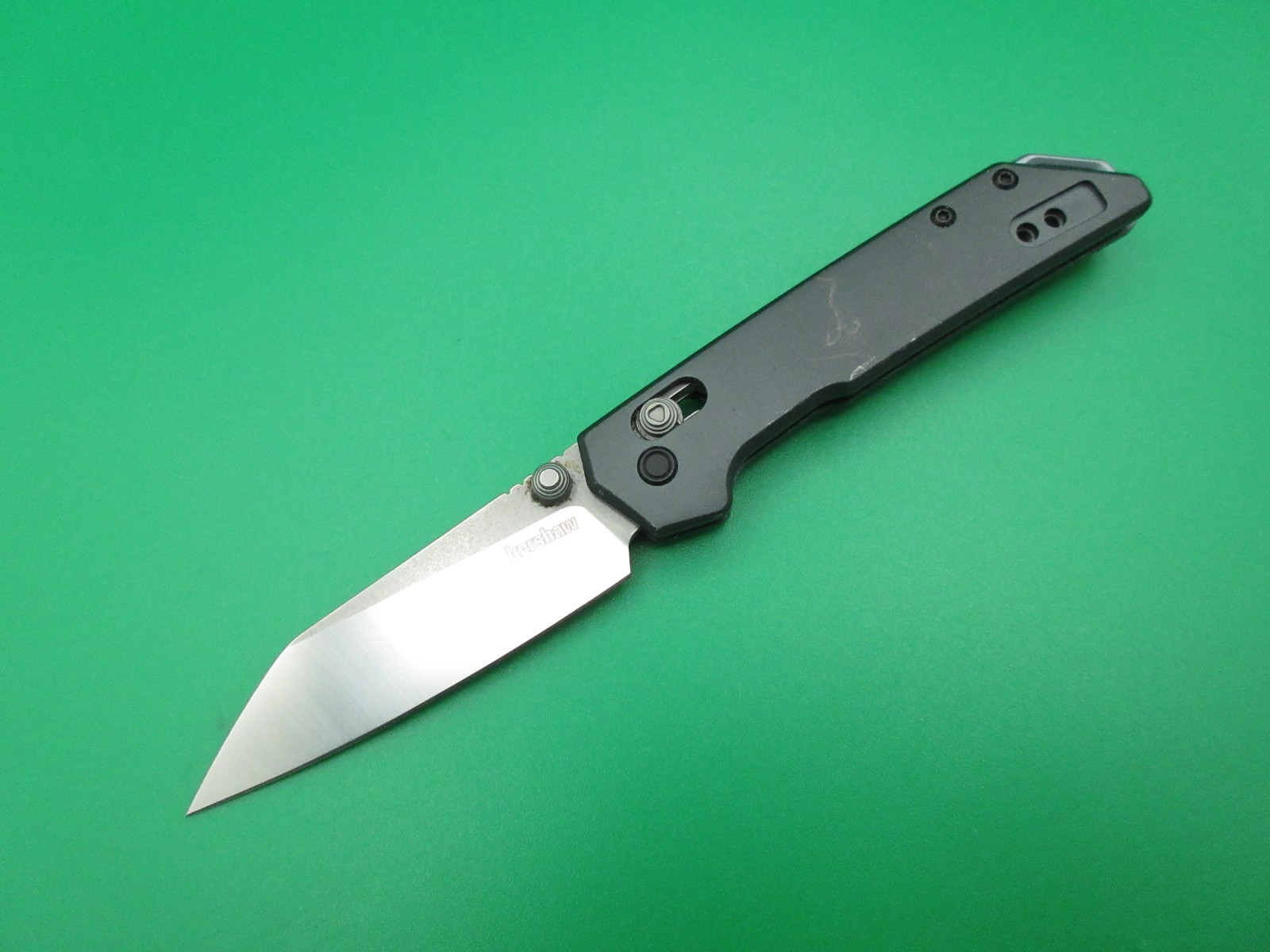 Kershaw 2051R Mini Iridium Reverse Tanto Folding Pocket Knife Kershaw 2051R Mini Iridium Reverse Tanto Folding Pocket Knife