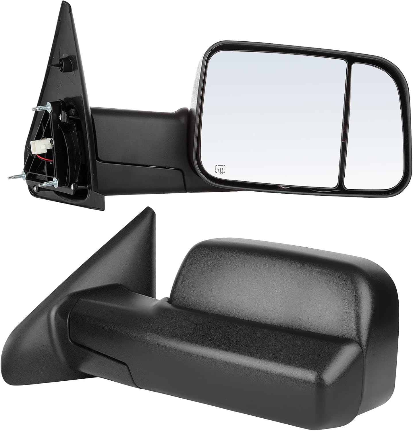 Pair Tow Mirrors Fit for Dodge for Ram 1500 2500 3500 2002-2008 Truck Pair Tow Mirrors Fit for Dodge for Ram 1500 2500 3500 2002-2008 Truck