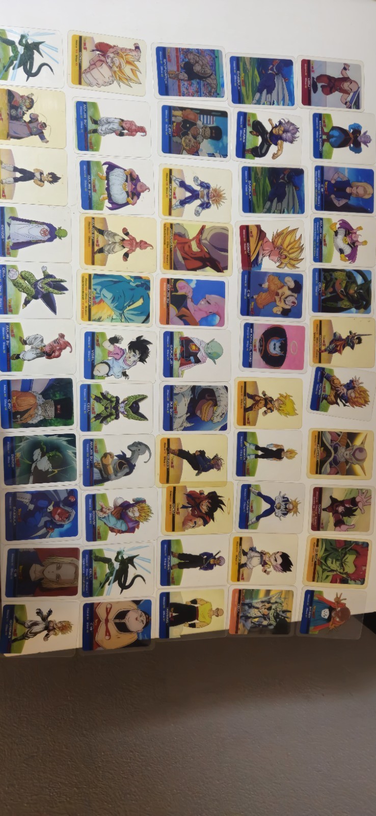 Lot Approx 390 Edibas Lamincards Dragon Ball Z Series Gold Sapphire Platinum 2007 Lot Approx 390 Edibas Lamincards Dragon Ball Z Series Gold Sapphire Platinum 2007