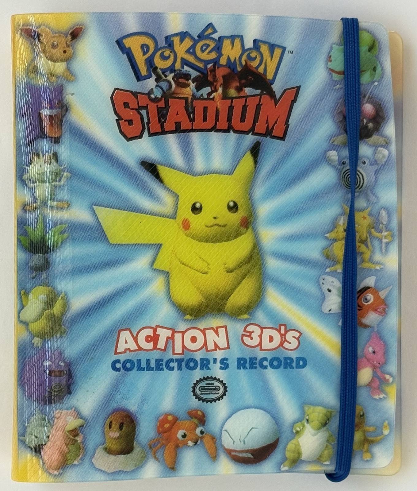 1999/2000 POKEMON STADIUM ACTION 3Ds – COMPLETE SET IN ALBUM + FOLDER CARD 51/51 1999/2000 POKEMON STADIUM ACTION 3Ds – COMPLETE SET IN ALBUM + FOLDER CARD 51/51