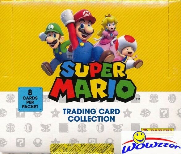 2022 Panini SUPER MARIO Factory Sealed TCG Booster Box-144 Cards Imported