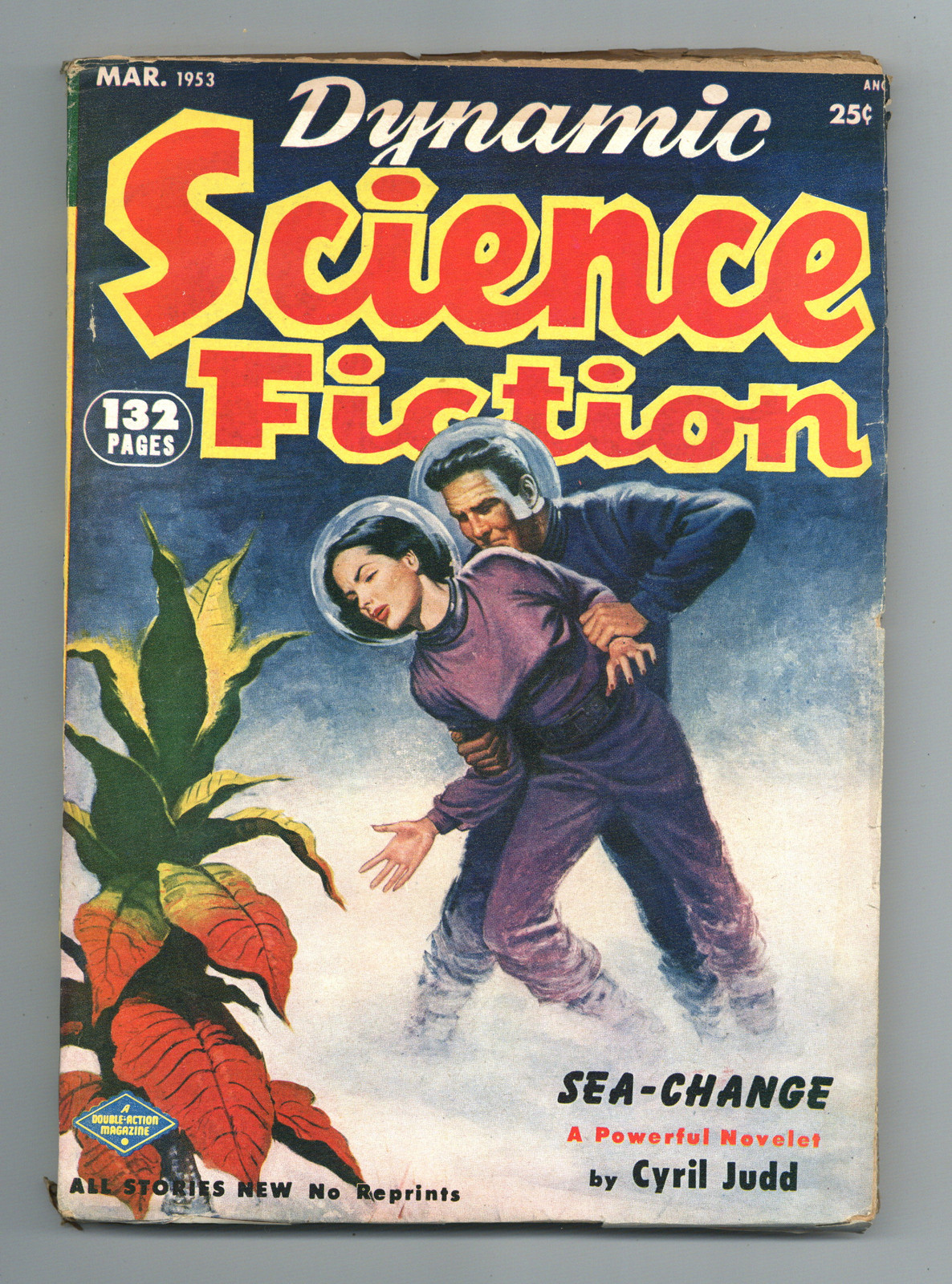 Dynamic Science Fiction Pulp Mar 1953 Vol. 1 #2 FN