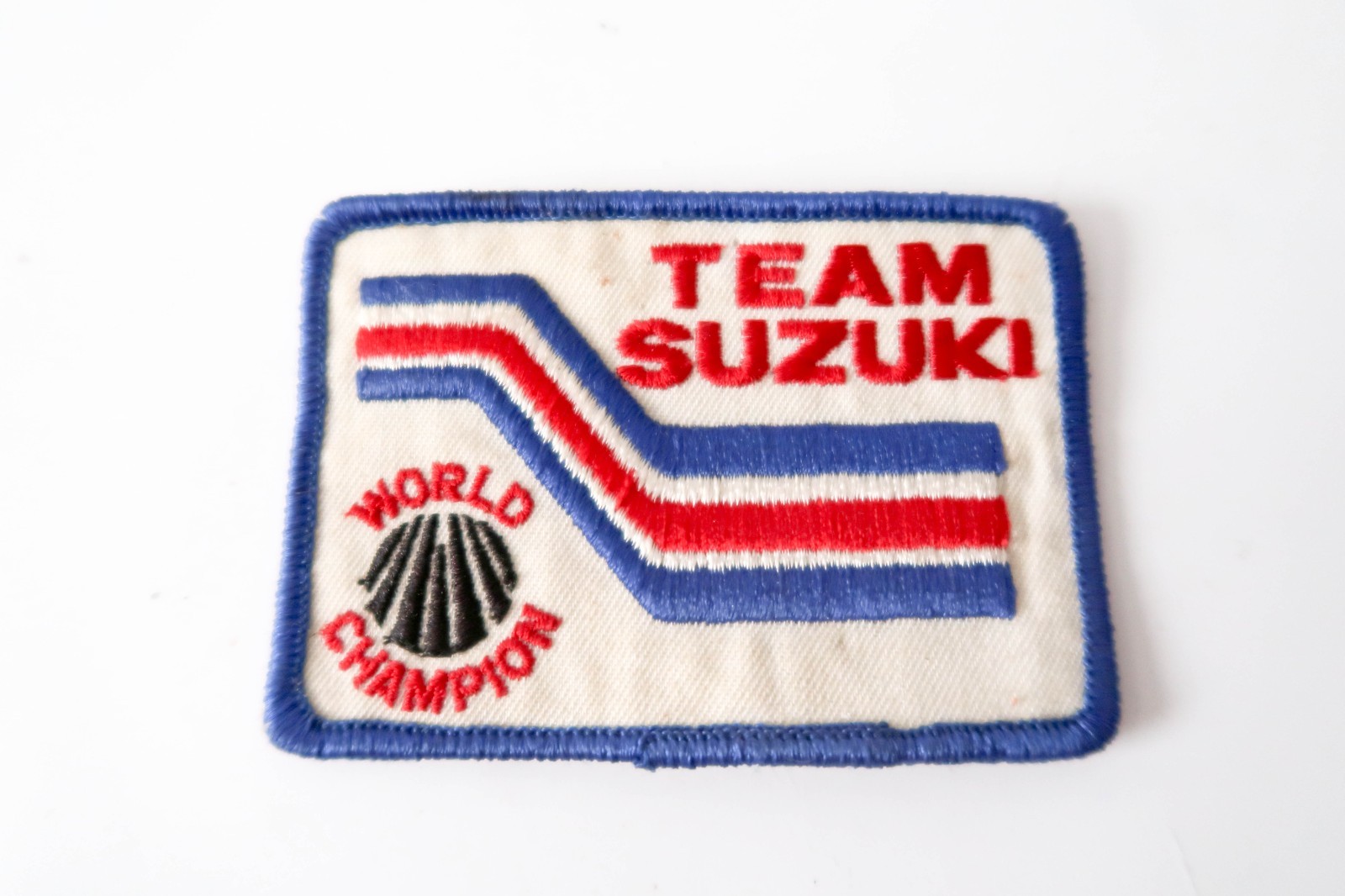 Vintage Team SUZUKI Moto Cross MX World Champion Motorcycle Patch