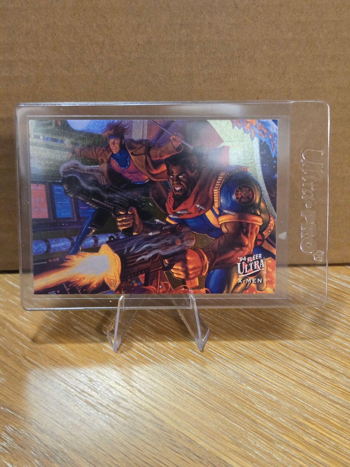 1994 Fleer Ultra X-Men Team Portrait #8 Gambit & Bishop