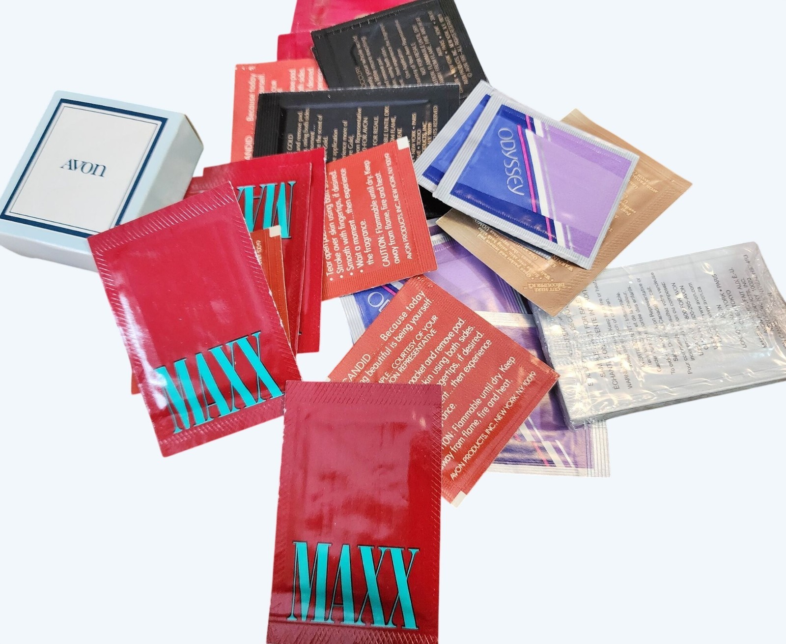 Vintage Avon Fragrance Sample Lot Of 40+ Candid Odyssey MAXX Assorted Scents Vintage Avon Fragrance Sample Lot Of 40+ Candid Odyssey MAXX Assorted Scents