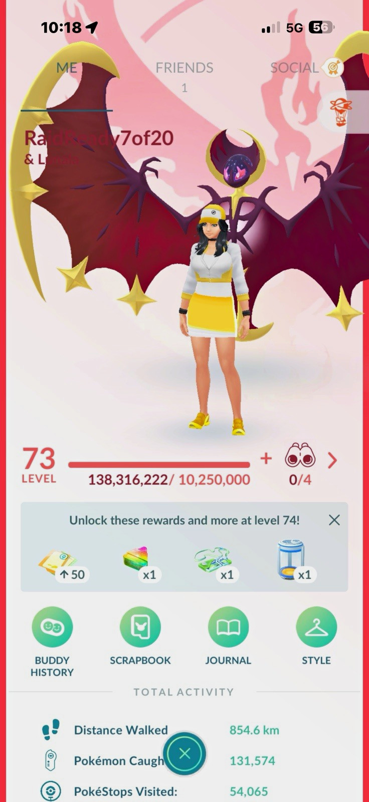 Pokémon GO Level 73 - Over 18 million stardust - GoFest Played - Loaded Account Pokémon GO Level 73 - Over 18 million stardust - GoFest Played - Loaded Account