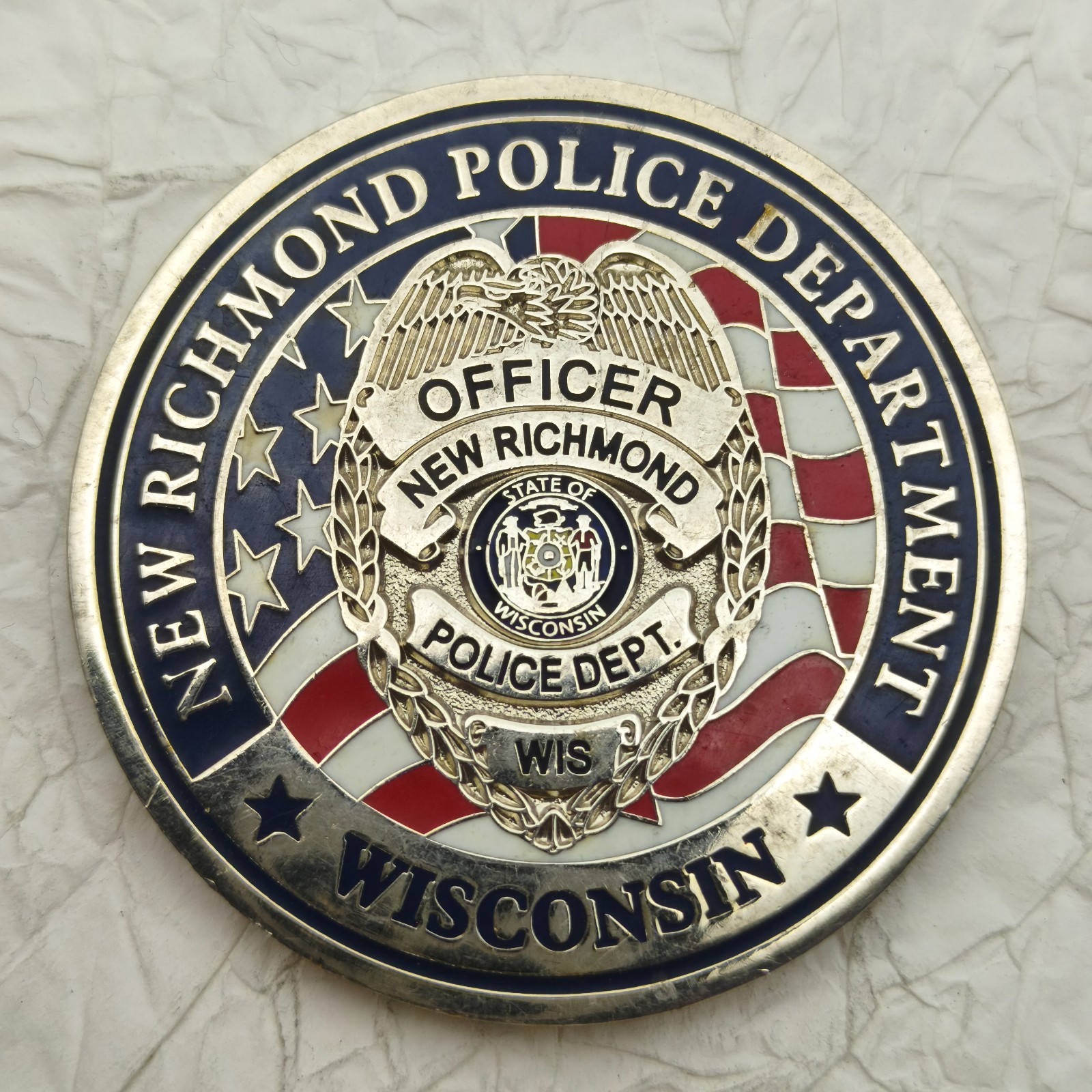 New Richmond Police Dept Wisconsin Challenge Coin