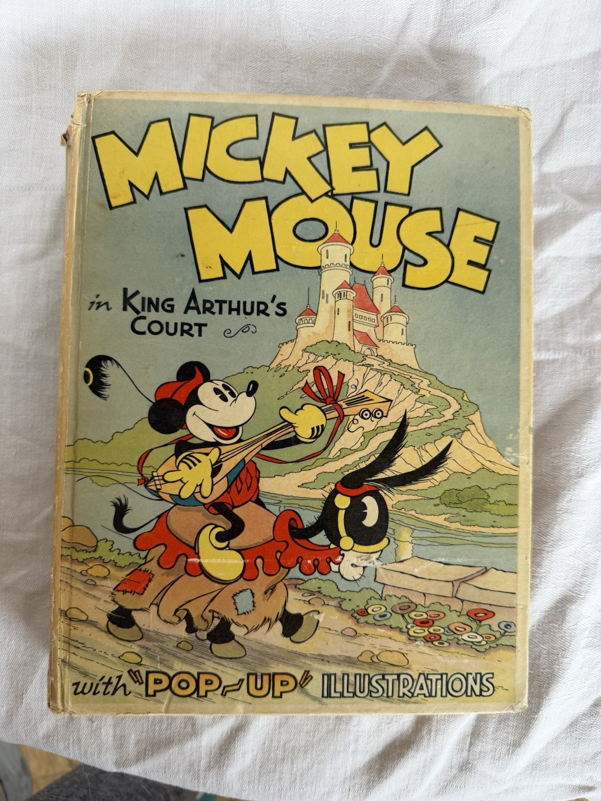 Walt Disney 1st Edition 1933 Mickey Mouse In King Arthur’s Court With Pop-Ups