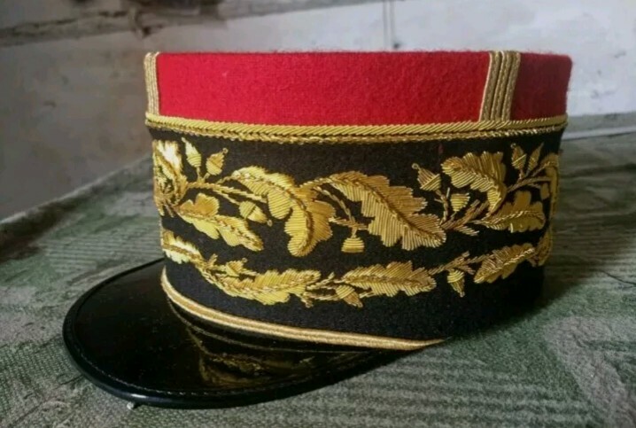 French admiral general kepi 1914/1918 war French admiral general kepi 1914/1918 war
