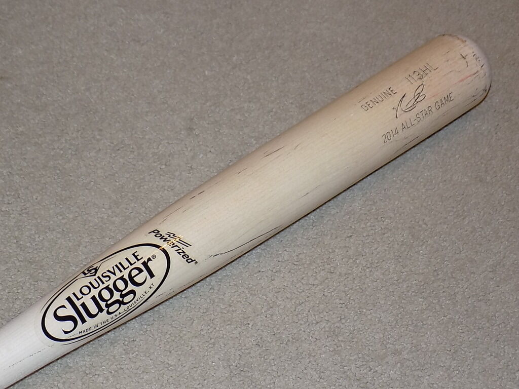 Nelson Cruz H&B  Maple 2014 All Star Game Bat Baltimore Orioles