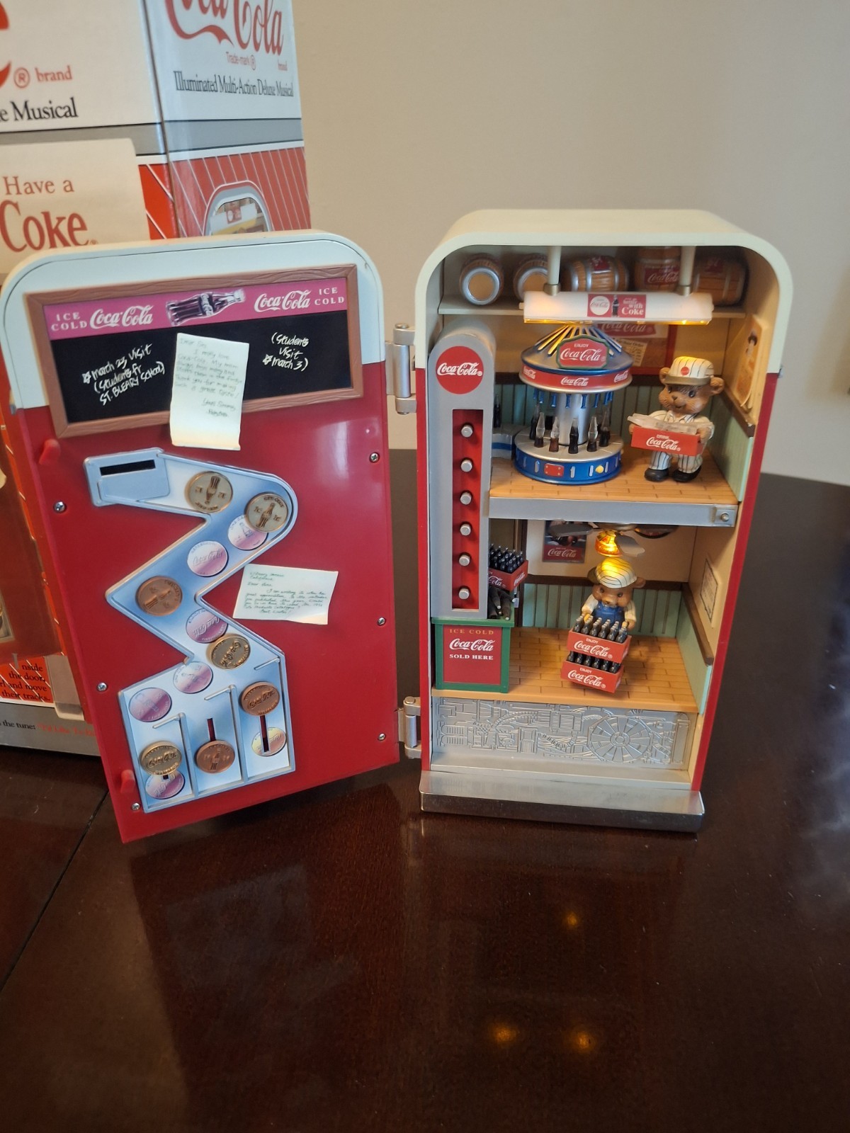 Vintage Enesco Coca-Cola Vending Machine 7 Vintage Enesco Coca-Cola Vending Machine 7