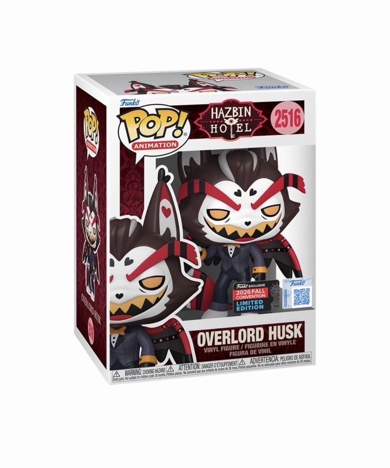 NYCC 2026 Funko Pop Hazbin Hotel-Overlord Husk-Shared Exclusive NYCC 2026 Funko Pop Hazbin Hotel-Overlord Husk-Shared Exclusive