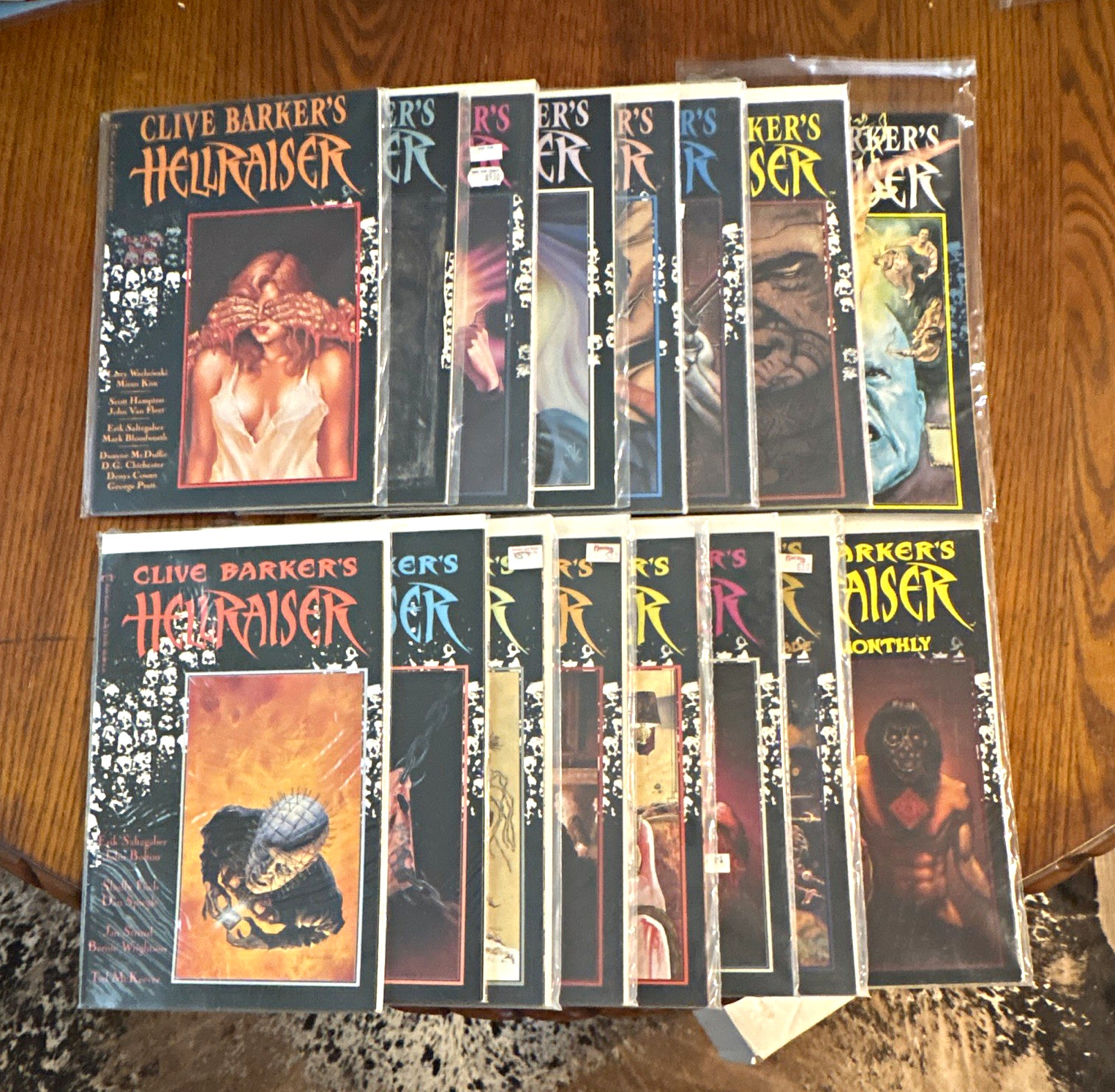 Clive Barker’s Hellraiser Lot issues #1-#18 missing #14 and #17 16 issues total Clive Barker’s Hellraiser Lot issues #1-#18 missing #14 and #17 16 issues total