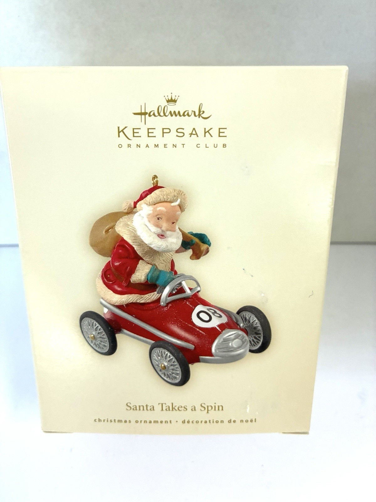2008 Hallmark Keepsake Ornament Santa Takes a Spin A3 2008 Hallmark Keepsake Ornament Santa Takes a Spin A3
