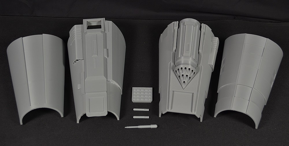 Mandalorian Inspired Wrist Armor Gauntlet Cosplay Kit 3D Print Mandalorian Inspired Wrist Armor Gauntlet Cosplay Kit 3D Print