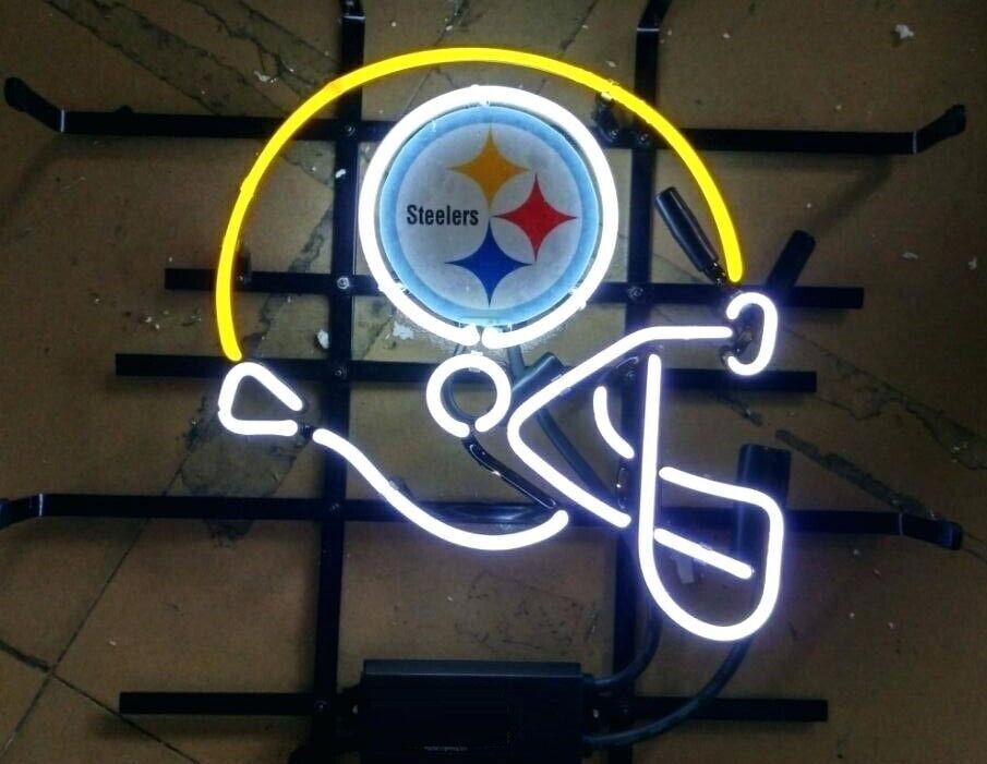 CoCo Pittsburgh Steelers Helmet Neon Sign Light 24\
