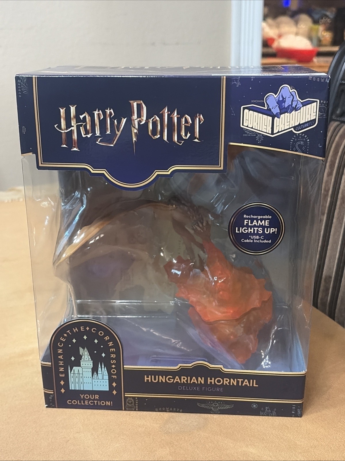 New CultureFly Corner Creature Harry Potter | Hungarian Horntail Deluxe Figure New CultureFly Corner Creature Harry Potter | Hungarian Horntail Deluxe Figure