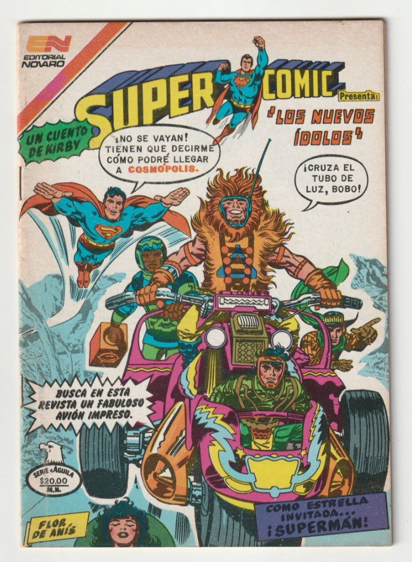 Forever People #1 Darkseid Novaro Mexico 1984 Hard to find with Poster VF Forever People #1 Darkseid Novaro Mexico 1984 Hard to find with Poster VF