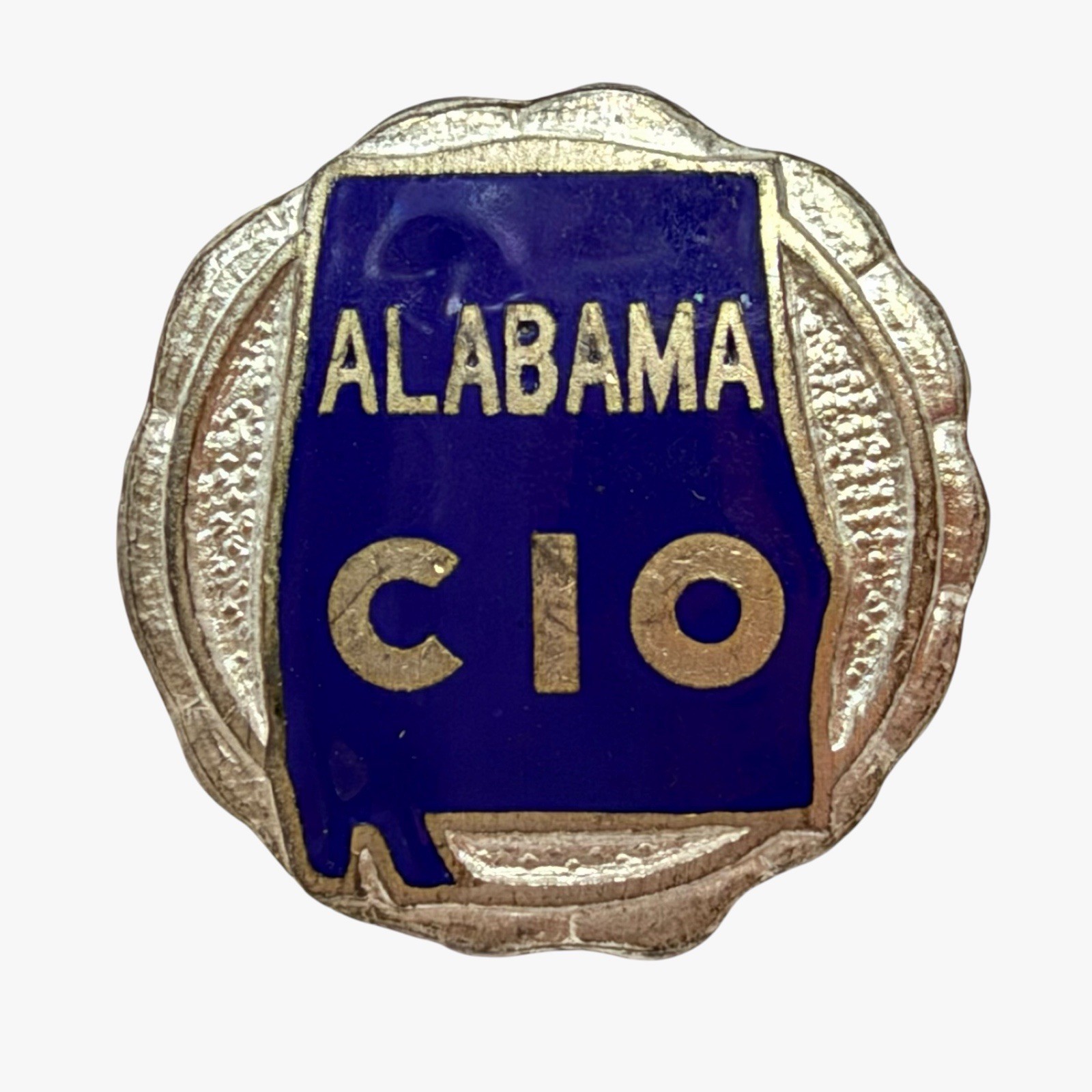 Vintage Alabama CIO Union Pin Back Badge Greenduck Co Chicago Labor Memorabilia Vintage Alabama CIO Union Pin Back Badge Greenduck Co Chicago Labor Memorabilia