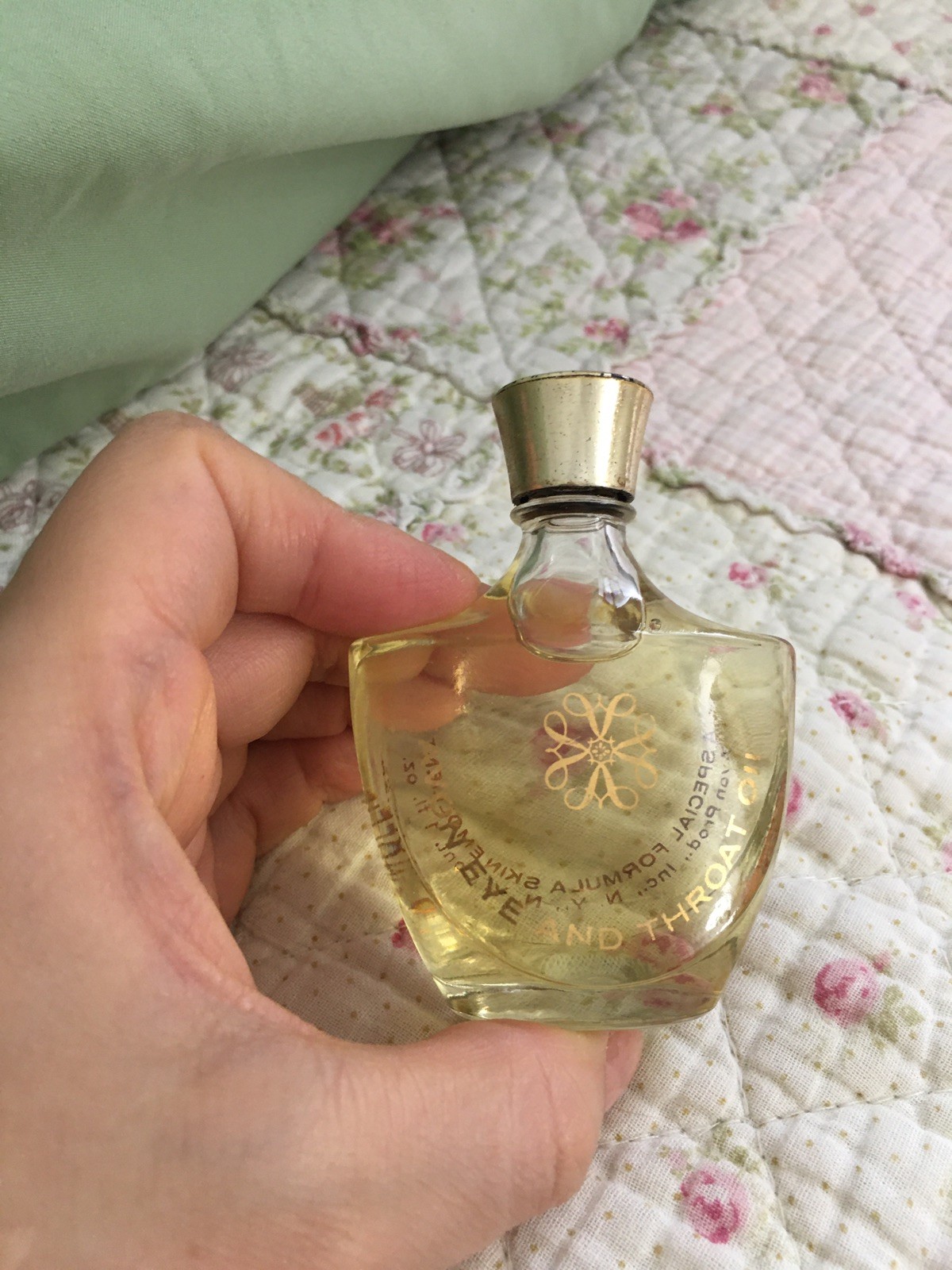 Vintage Avon Eye & Throat Oil 1 Fl Oz Vintage Avon Eye & Throat Oil 1 Fl Oz