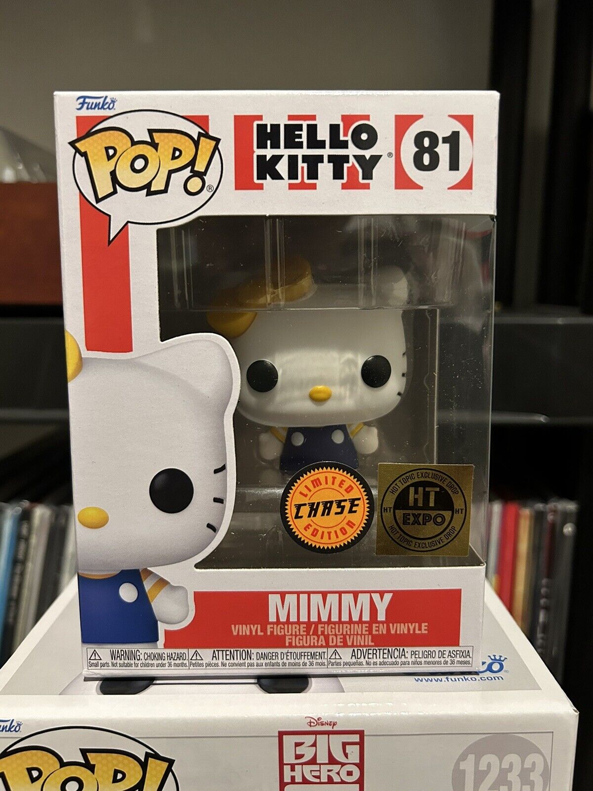 Funko Pop Hello Kitty - Mimmy #81 Chase Hot Topic Expo 2024 With Protector