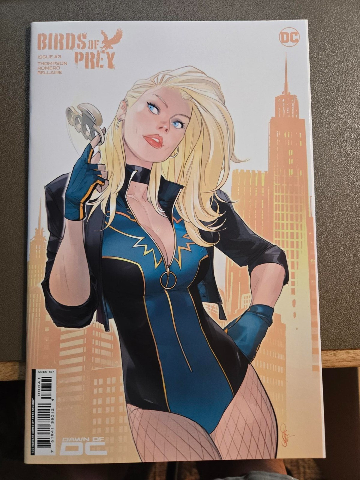 BIRDS OF PREY #3 OTTO SCHMIDT 1:25 VARIANT/ NM+ BIRDS OF PREY #3 OTTO SCHMIDT 1:25 VARIANT/ NM+