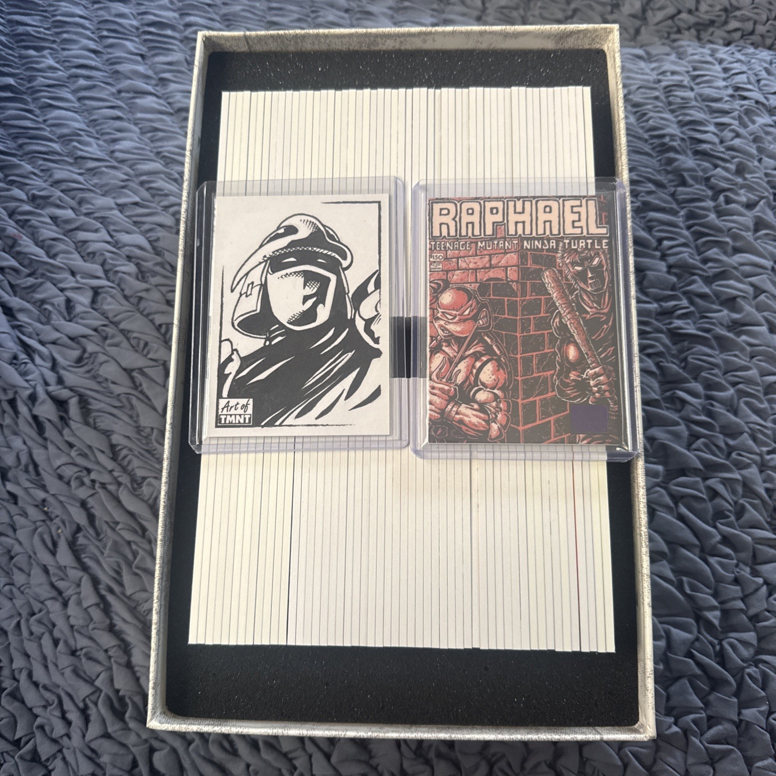 2019 Topps Art of TMNT Complete Set + Eastman Sketch Auto /50