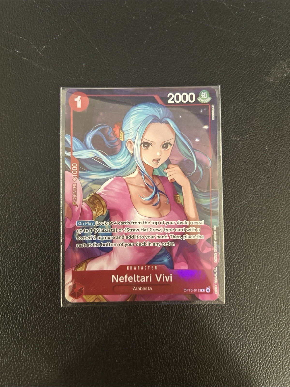 One Piece Nefertari Vivi OP13-012 Rare