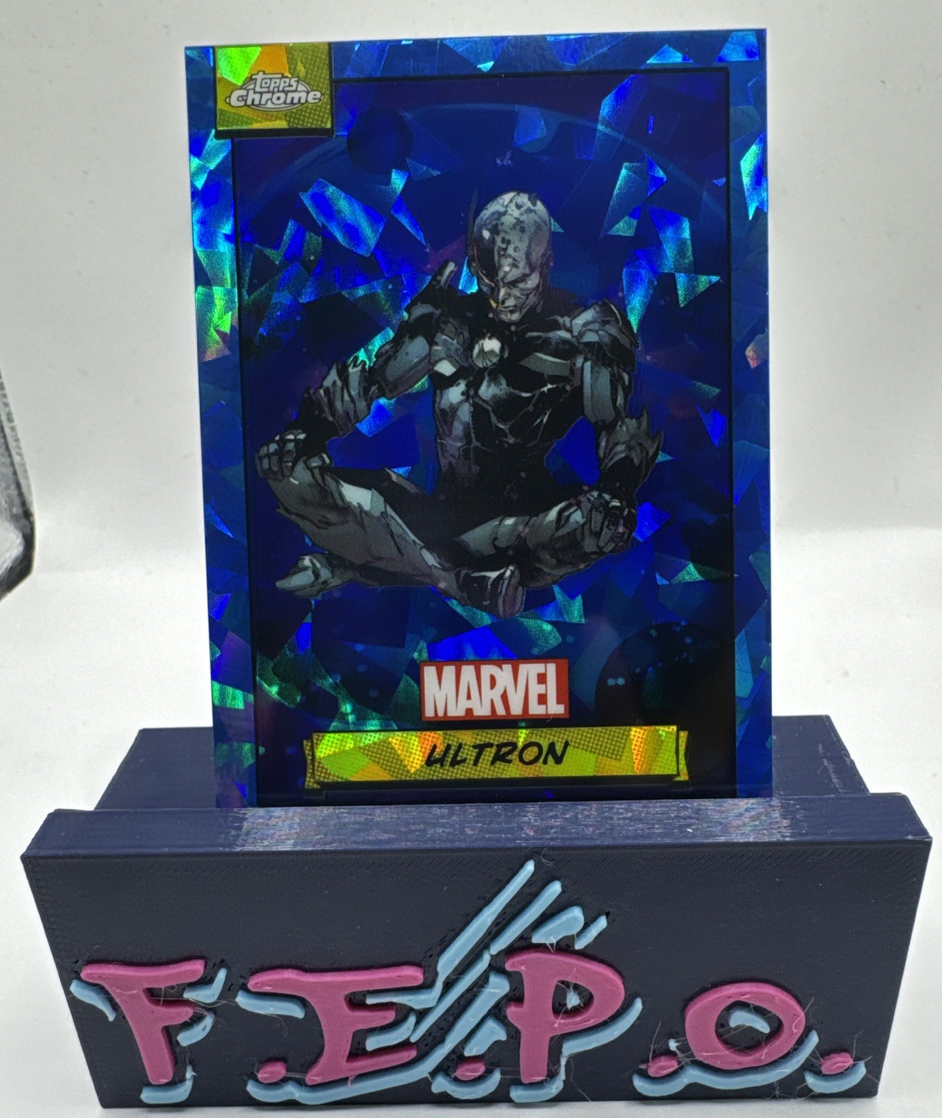 2024 Topps Chrome Marvel Sapphire Ultron #56 2024 Topps Chrome Marvel Sapphire Ultron #56
