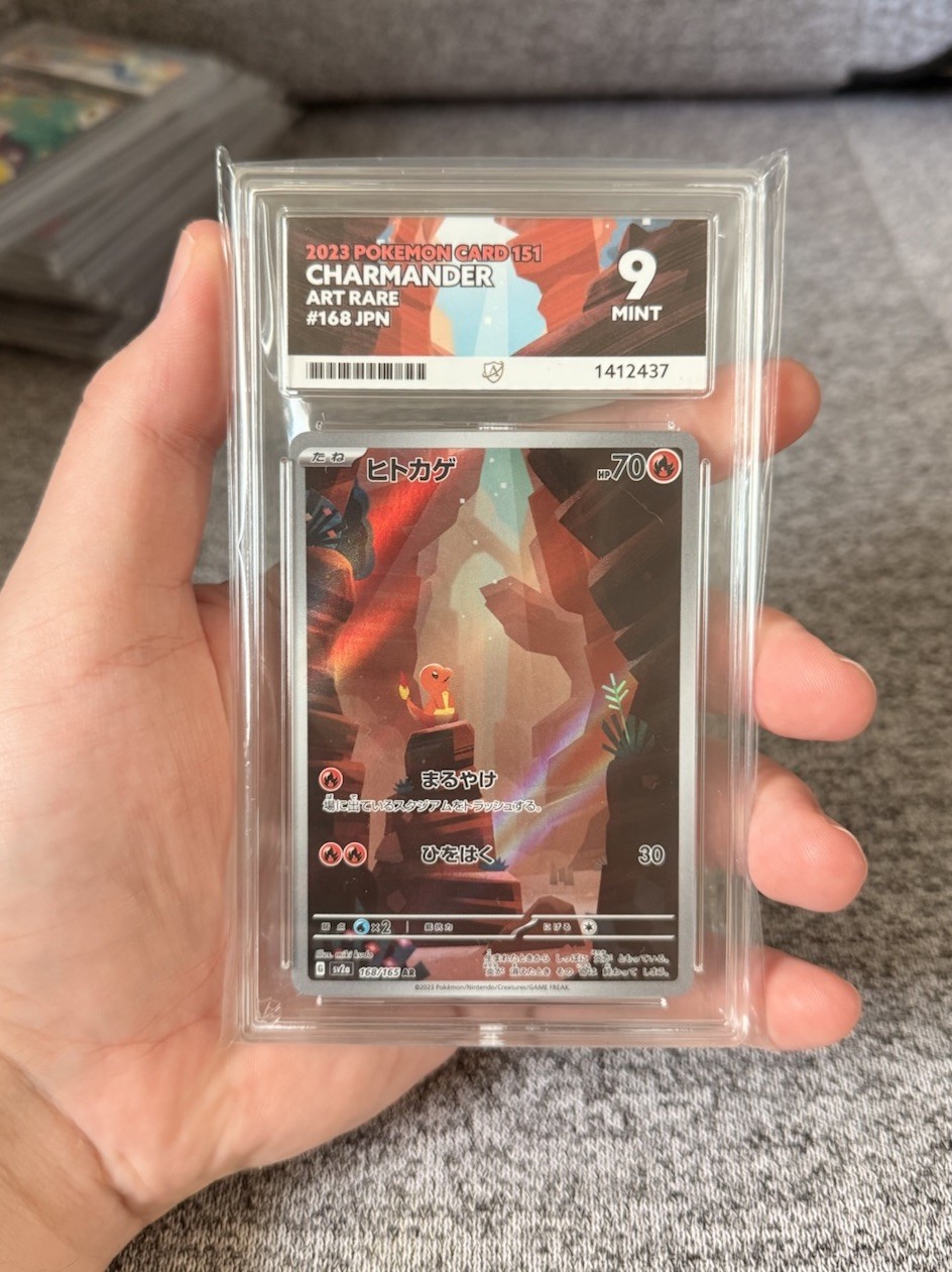 Pokemon Charmander 151 #168 | ACE 9 MINT Pokemon Charmander 151 #168 | ACE 9 MINT